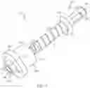 Fig. 14 - Indexing pins and indexing clamps for aligning a first body and a second body of a structure