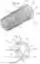 Fig. 08 - Flexible pipe connector suitable for effecting control and forced circulation of anticorrosive fluids through the annulus of the flexible pipe