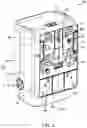 Fig. 03 - Web material dispenser, back wall for a web material dispenser and method for securing a web material dispenser to a supporting surface