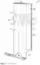 Fig. 08 - Web material dispenser, back wall for a web material dispenser and method for securing a web material dispenser to a supporting surface