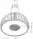 Fig. 06 - LED lamp having airflow limiting surface formed on lamp shell