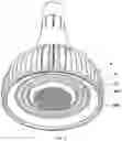 Fig. 07 - LED lamp having airflow limiting surface formed on lamp shell