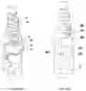 Fig. 28 - LED lamp having airflow limiting surface formed on lamp shell