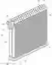 Fig. 01 - Heat exchanger and corrugated fin