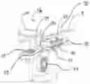 Fig. 01 - Bolt stop with a locking device for an automatic firearm, and a grip stock and receiver equipped therewith