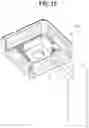 Fig. 22 - Multi-waveguide LED luminaire with outward emission