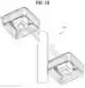 Fig. 23 - Multi-waveguide LED luminaire with outward emission