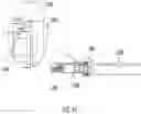 Fig. 19 - Narrow width adapters and connectors with pull tab release