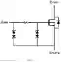 Fig. 11 - Integrated stacked ESD network in trench for trench DMOS