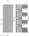 Fig. 17 - Three-dimensional memory device including bottle-shaped memory stack structures and drain-select gate electrodes having cylindrical portions