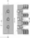 Fig. 18 - Three-dimensional memory device including bottle-shaped memory stack structures and drain-select gate electrodes having cylindrical portions