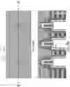 Fig. 35 - Three-dimensional memory device including bottle-shaped memory stack structures and drain-select gate electrodes having cylindrical portions