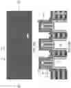 Fig. 44 - Three-dimensional memory device including bottle-shaped memory stack structures and drain-select gate electrodes having cylindrical portions