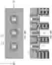 Fig. 59 - Three-dimensional memory device including bottle-shaped memory stack structures and drain-select gate electrodes having cylindrical portions