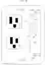 Fig. 04 - Electrical outlet incorporating a charger for electronics devices and a cover plate therefor