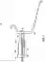Fig. 07 - Skirt mount attachable to a solar panel module frame