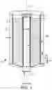 Fig. 02 - APPARATUS FOR RETAINING SOLID MATERIAL IN A RADIAL FLOW REACTOR AND METHOD OF CONVERTING HYDROCARBONS