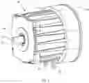 Fig. 02 - Electric machine with liquid cooling