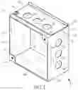 Fig. 02 - Electrical box with movable access panel