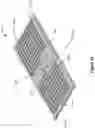 Fig. 40 - Electronic device with antenna elements that follow meandering patterns for receiving wireless power from a near-field antenna