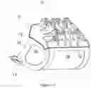 Fig. 11 - Bucket and a ground moving apparatus including the bucket