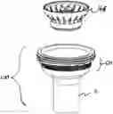 Fig. 01 - Sink drain device