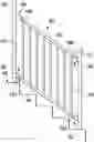 Fig. 01 - Raking rail panel and bracket system and method