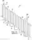 Fig. 02 - Raking rail panel and bracket system and method