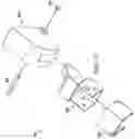 Fig. 10 - Raking rail panel and bracket system and method