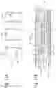 Fig. 16 - Steerable instrument comprising a radial spacers between coaxial cylindrical elements