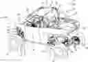Fig. 01 - Supporting structure for shock absorber of suspension device and suspension structure of utility vehicle