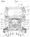 Fig. 10 - Supporting structure for shock absorber of suspension device and suspension structure of utility vehicle