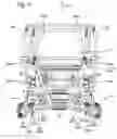 Fig. 12 - Supporting structure for shock absorber of suspension device and suspension structure of utility vehicle