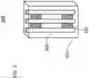 Fig. 04 - CONTAINER PRECURSOR HAVING A WALL OF GLASS WHICH IS SUPERIMPOSED BY A PLURALITY OF PARTICLES