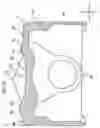Fig. 34 - Combustion chamber structure for engines