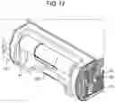 Fig. 12 - Electronic device and latch mechanism