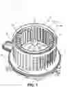 Fig. 02 - BLOWER MOTOR ASSEMBLY BALANCING ACHIEVED THROUGH THIN PROFILE ADHESIVE BACKED COUNTERWEIGHTS STRIPS