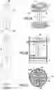 Fig. 02 - Liquid double distribution device of use in particular in an apparatus in which a liquid phase flows under gravity