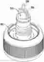Fig. 01 - Anti-clog cap and associated containers and methods