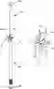 Fig. 01 - Telescopic support prop and locking pin
