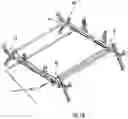 Fig. 16 - Vehicle rack system for stacked ladders
