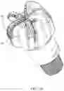 Fig. 07 - Polycrystalline diamond compact cutter with improved geometry for cooling and cutting evacuation and efficiency