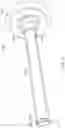 Fig. 06 - Garage door noise reduction roller assembly having threads which extend to the distal end of the roller shaft, and a threaded closing member