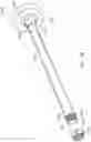 Fig. 21 - Garage door noise reduction roller assembly having threads which extend to the distal end of the roller shaft, and a threaded closing member