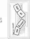 Fig. 22 - VIRTUAL KEYBOARD TEXT ENTRY METHOD OPTIMIZED FOR THUMB TYPING, USING PARTIAL WORD COMPLETION KEY ENTRY VALUES