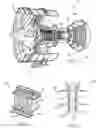 Fig. 02 - Sliding ceramic matrix composite vane assembly for gas turbine engines
