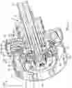 Fig. 06 - Oldham flexplate for concentric camshafts controlled by variable camshaft timing
