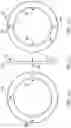 Fig. 09 - Oldham flexplate for concentric camshafts controlled by variable camshaft timing