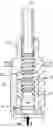 Fig. 01 - Axial fluid spray nozzle with vent valve