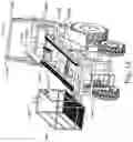 Fig. 14 - Harvest accessory for a tractor mounted work platform